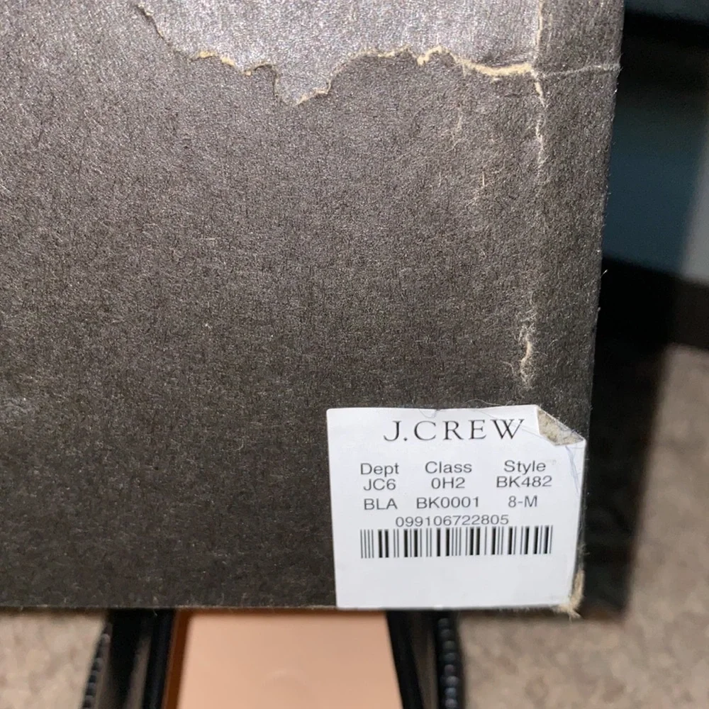 J. Crew Black Leather Loafers - Picture 7 of 9